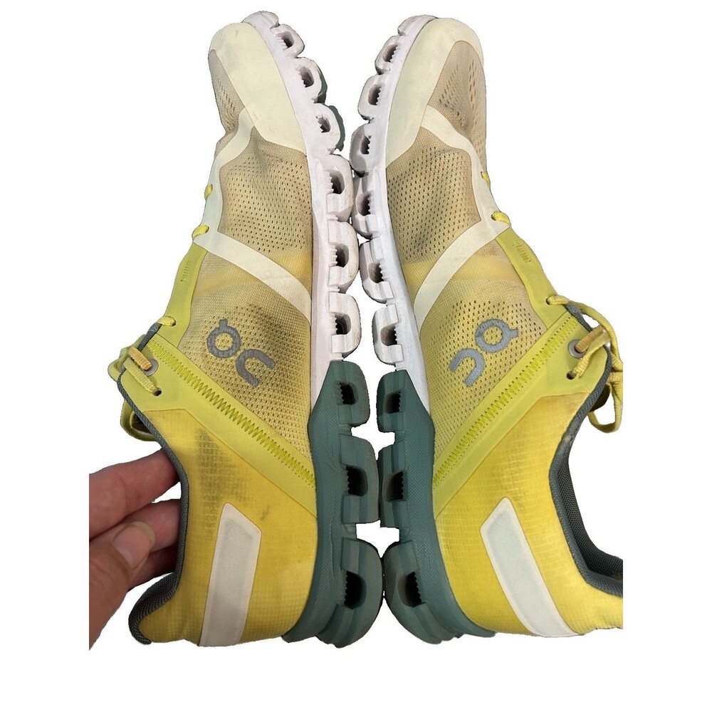 Men's On Cloudflow Citrus/Sea Running Shoes Size 12 - Picture 5 of 8